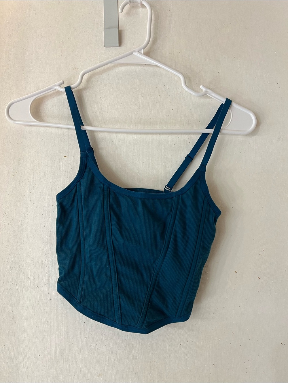 Ribbed Cami with Adjustable Straps